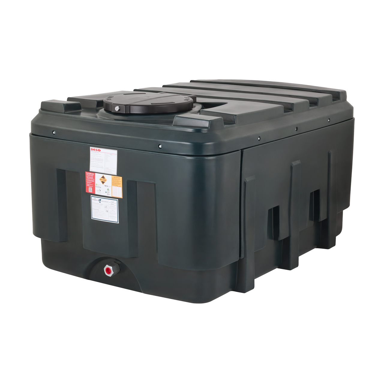 1,200L Low Profile Bunded Oil Tank
