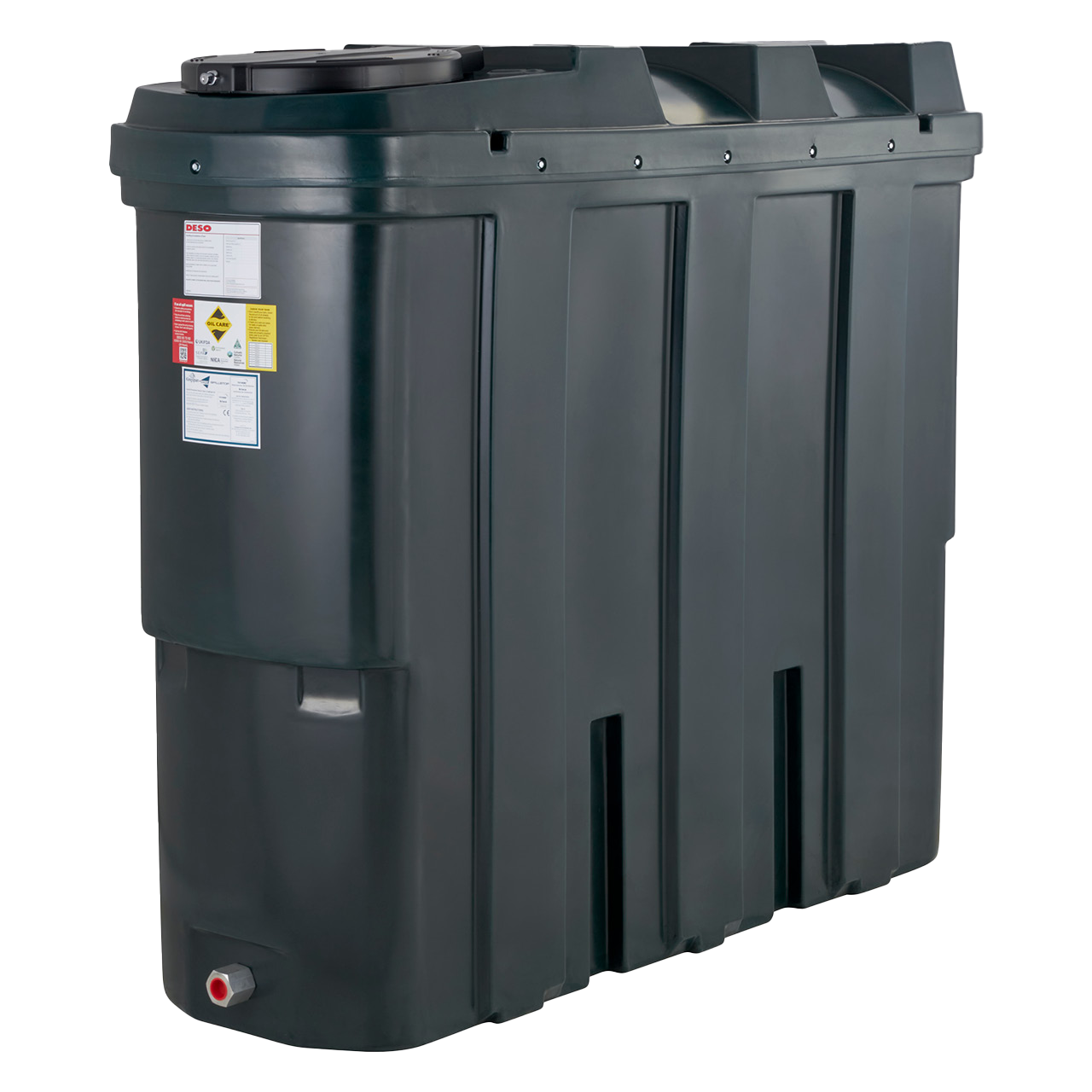 1,235L Slimline Bunded Oil Tank