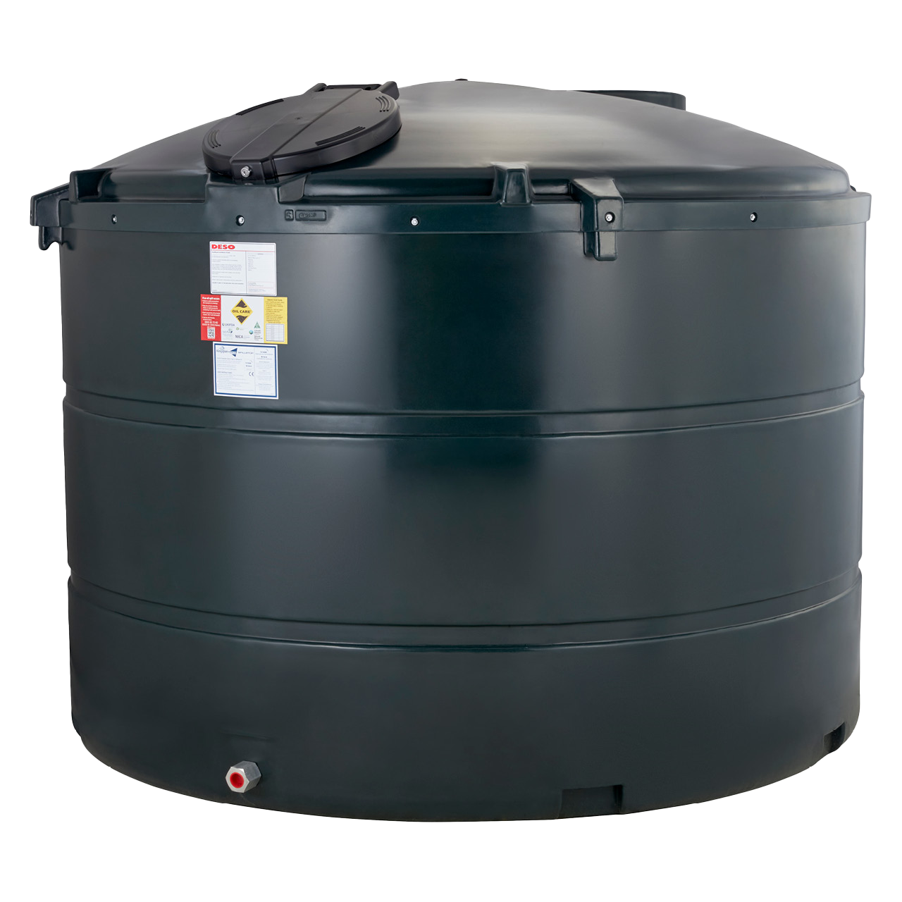 3,500L Vertical Bunded Oil Tank